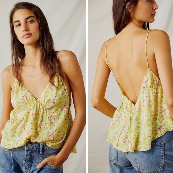 Free People Tops - Free people lemon combo top
